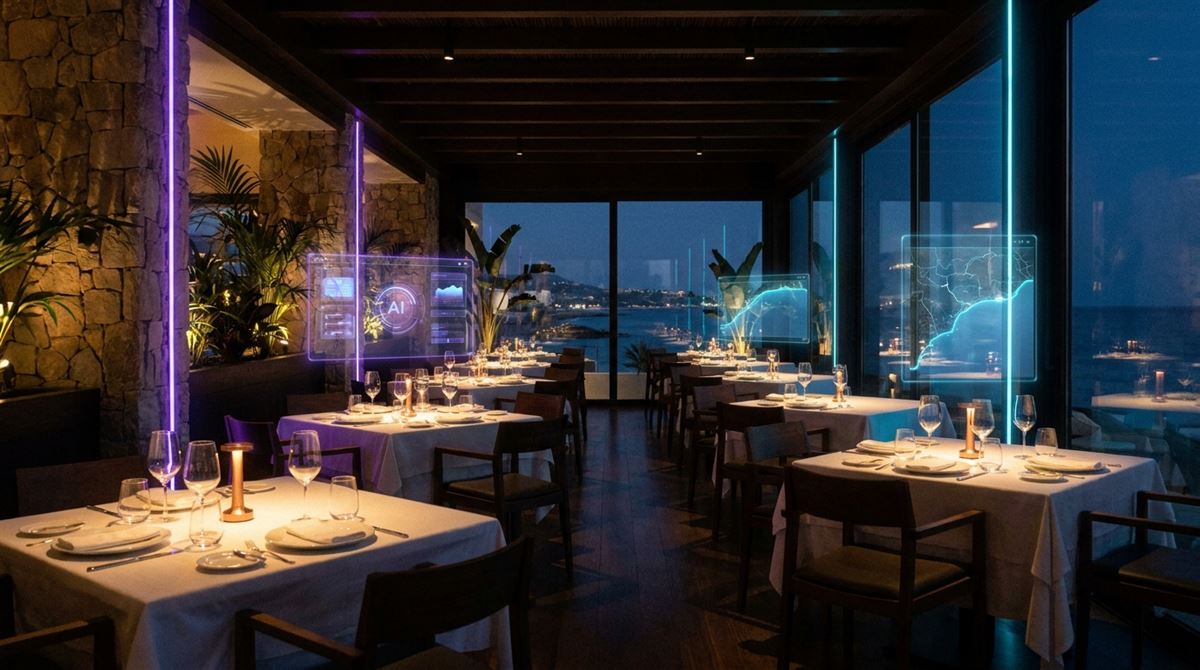 Restaurante con IA en la Costa del Sol