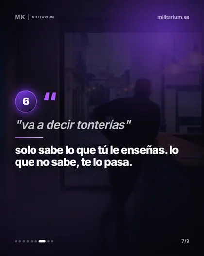 Diapositiva real de un carrusel de Militarium